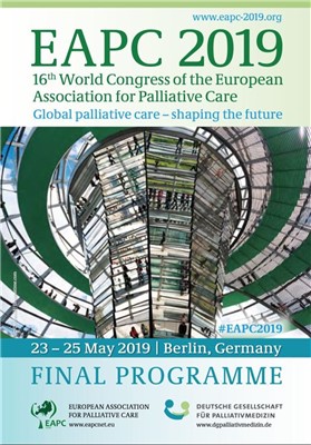16. světový kongres Evropské asociace paliativní péče, 2019